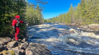 Sweden 2024-05-17: Packrafting Fuluälven (Fulan) 1/2