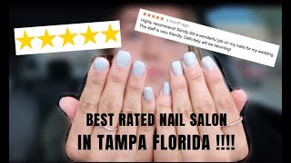 I WENT TO THE BEST RATED NAIL SALON IN TAMPA FLORIDA 5 Star Giveaway REVEAL