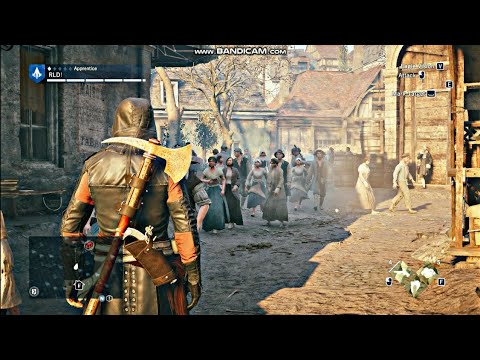 Assassin's Creed Unity Walk into the Crowd - YouTube