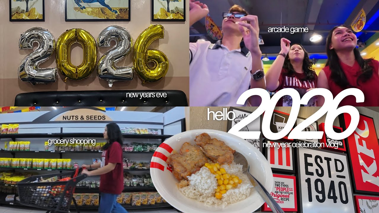 new year celebration vlog // +celebrating mama’s bday 