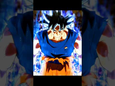 🔥 Goku Goes Ultra Instinct 😱 The Most Insane Transformation 🥶🔥  #anime #edit #dbz #goku #shorts