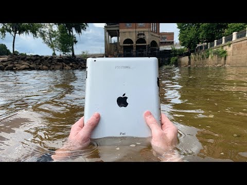 Found iPad Underwater While Searching Drained River! VR180 (River Treasure)