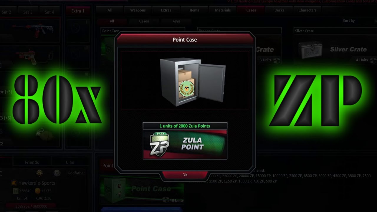 Zula - Opening 80 ZP CASES