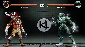 Killer Instinct Thunder training mode glitch