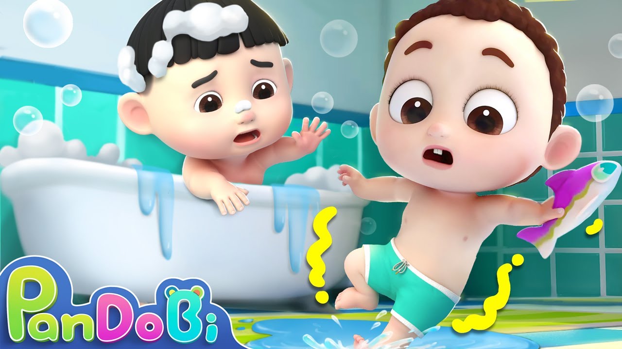 Bath Time Safety Song | Bath Song | Safety for Kids | Pandobi Nursery Rhymes & Kids Songs