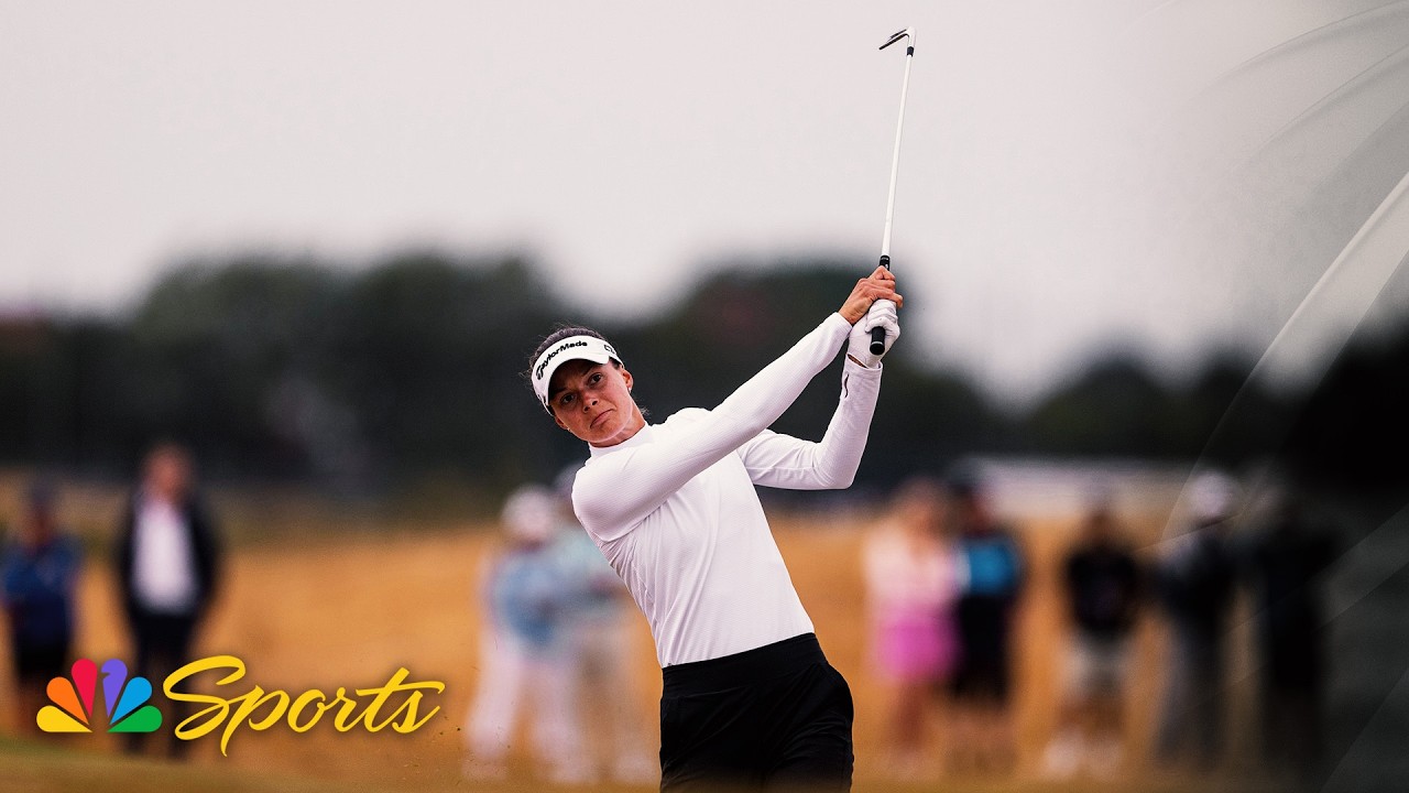 Ester Henseleit inches from eagle, ties lead with birdie | AIG Women's Open | Golf on NBC Sports