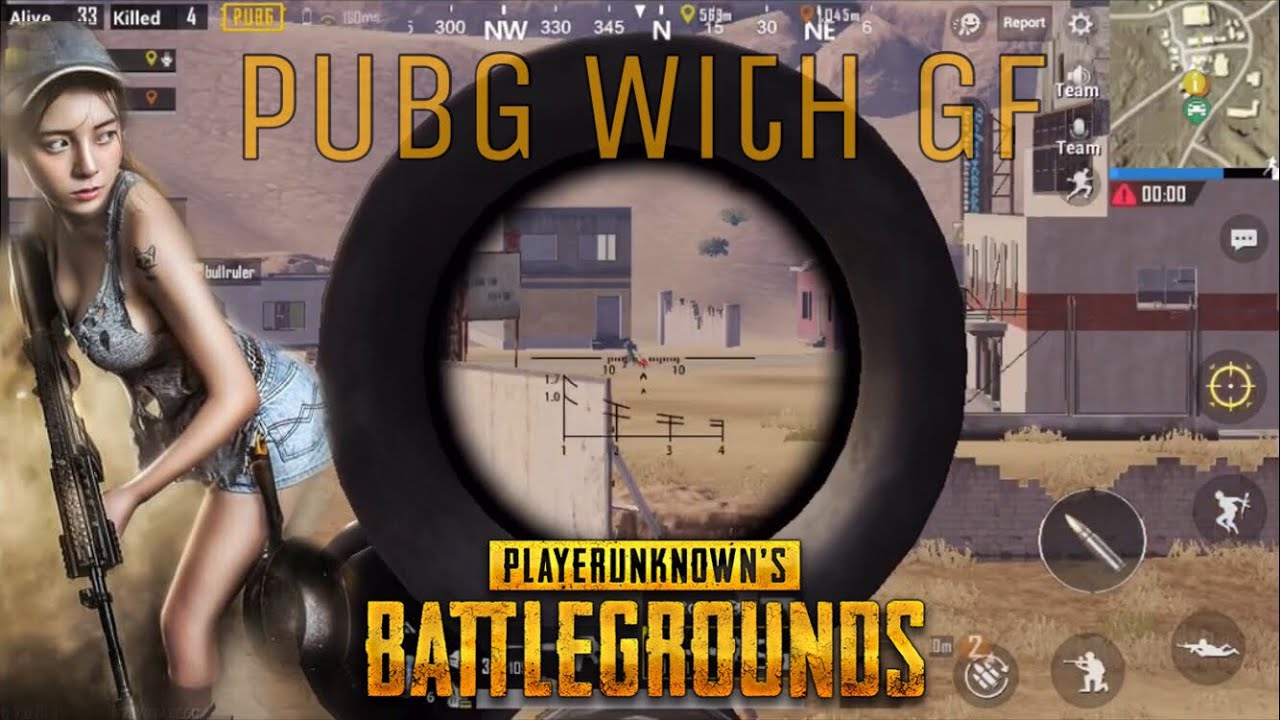 Pubg With Gf សមរភ ម ជ ម យស រ ស អ ត 01 Khmer Play Game Youtube