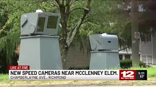 More speed cameras installed near Richmond elementary school