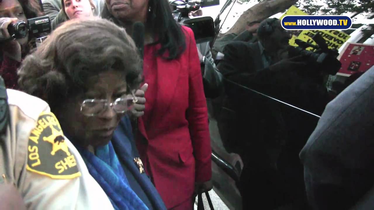 La Toya, Katherine Jackson Depart Court House