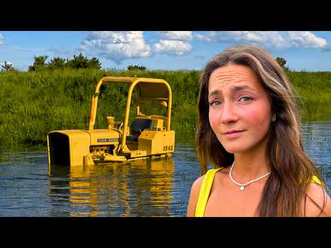 Abandoned Dozer In Pond | Will It Start?