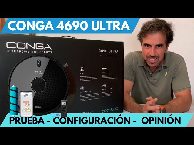 Robot Cecotec CONGA 4690 Ultra. Análisis completo en español 