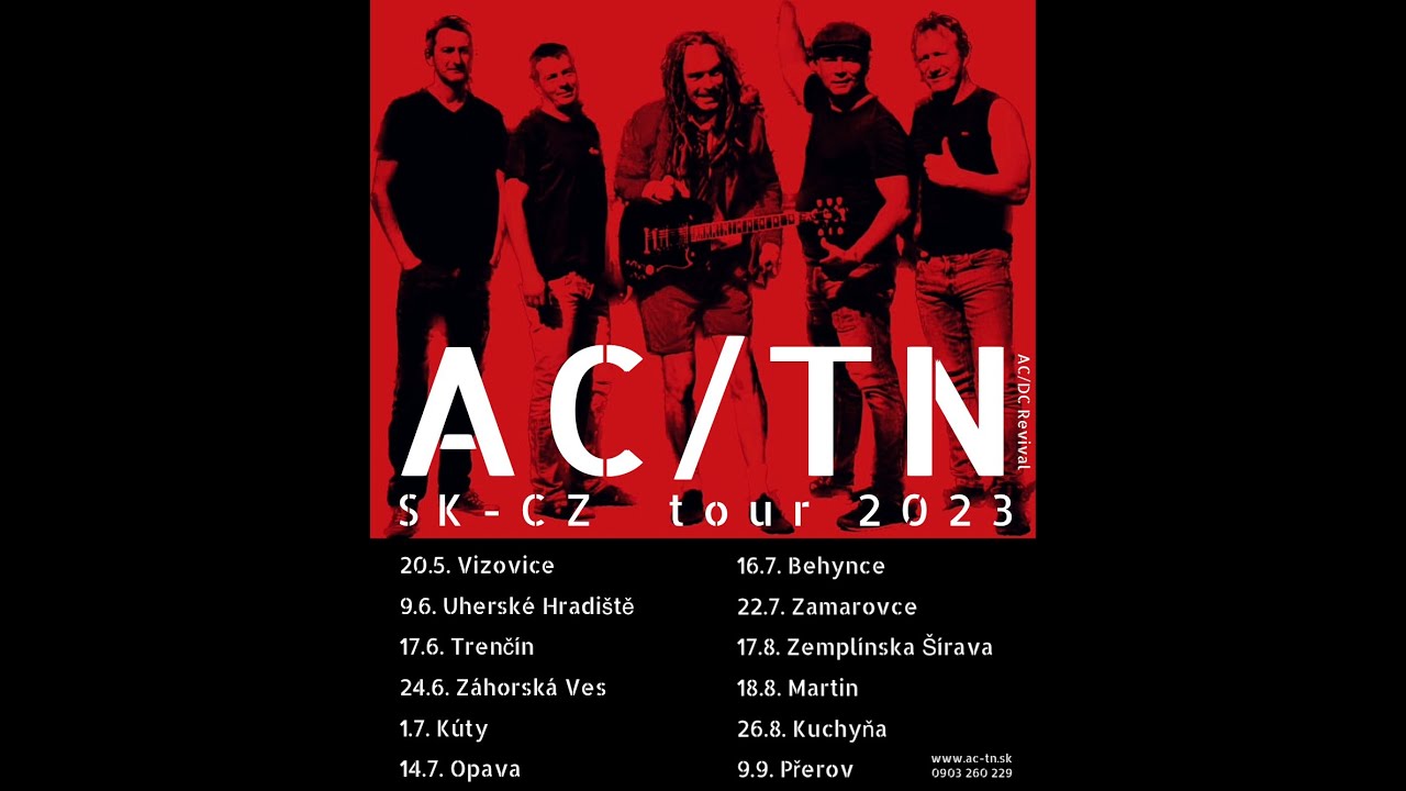 AC/TN SK-CZ tour 2023 (AC/DC revival) - YouTube