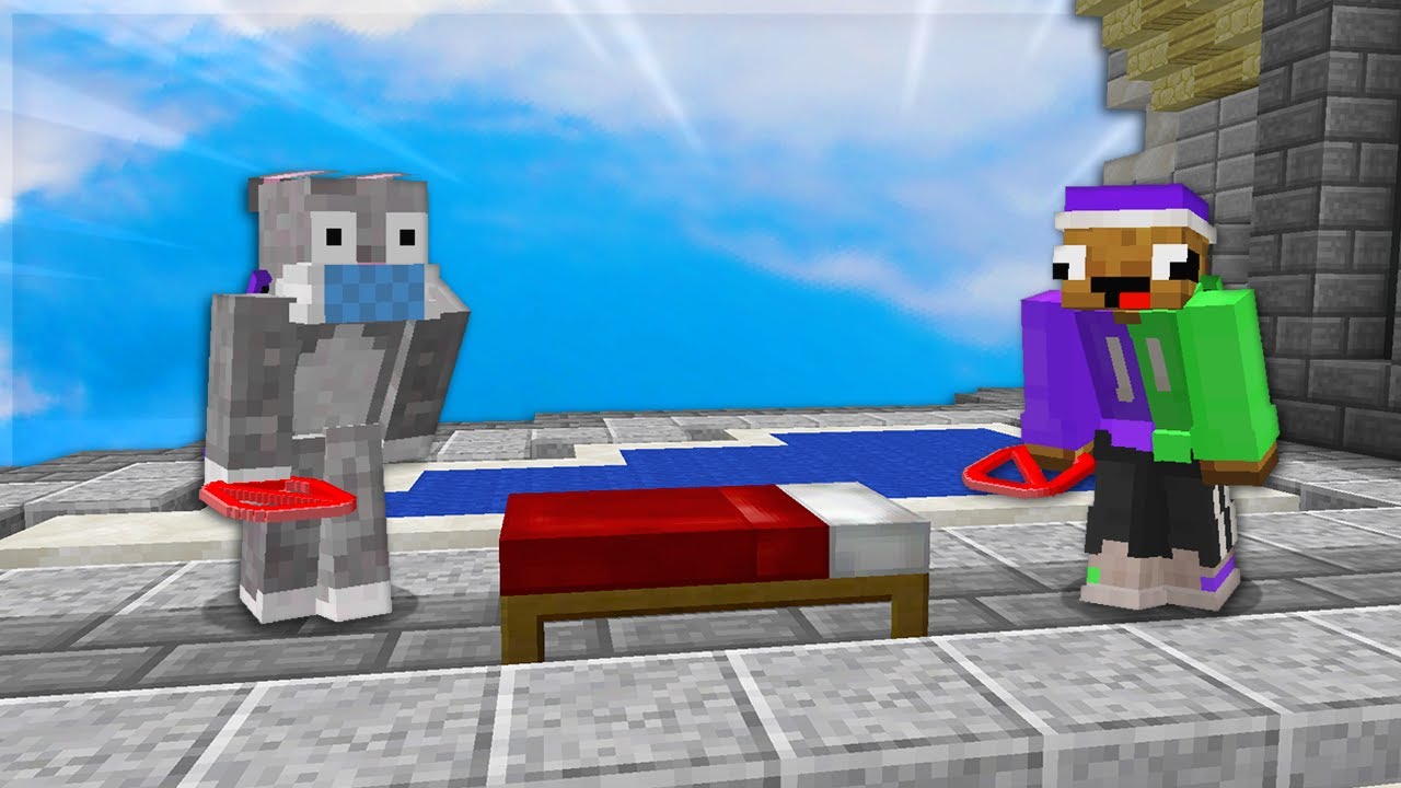 Using BARRIERS in Bedwars