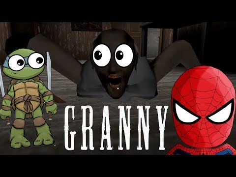 GRANNY ПРОХОЖДЕНИЕ: НОВЫЙ ЛЕТСПЛЕЙ ИГРЫ вместе со СПАЙДЕР и НИНДЗЯГО!