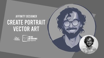 CREATE PORTRAIT VECTOR ART | AFFINITY DESIGNER