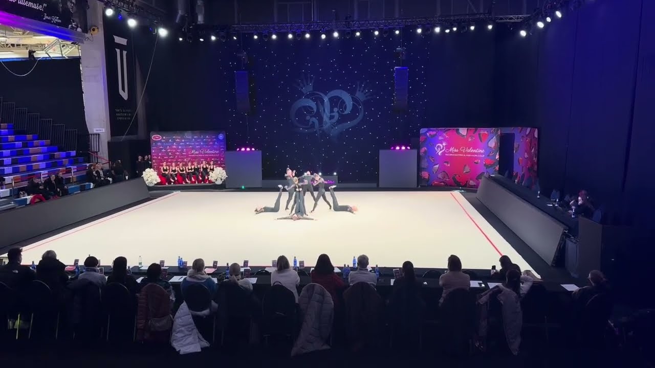 2025-02-28 GC Piruett Junior Team (Stellaris) (EST), IFAGG Challenge Cup/World Cup OFFICIAL TRAINING