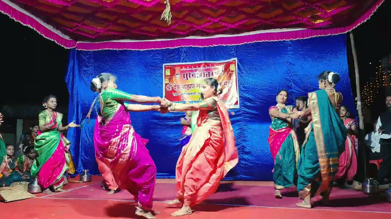 कोकणातील टॉप ग्रुप 20×20 फुगडी डान्स || रेडी श्री देव ब्राह्मण नवरात्रौत्सव मंडळ रेडी || 