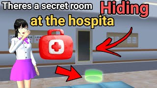هناك غرفة سرية مختبئة في المستشفى Theres secret room Hiding at The hospital  SAKURA SCHOOL SIMULATOR