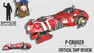 This Carrier is Also a Hover Tank, Space Engineers Critical Ship Review, P-Cruiser