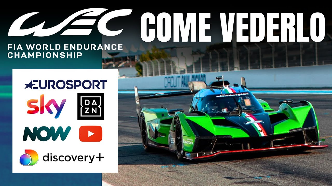 Come vedere il Mondiale Endurance WEC 2024 (prezzi e piattaforme) YouTube
