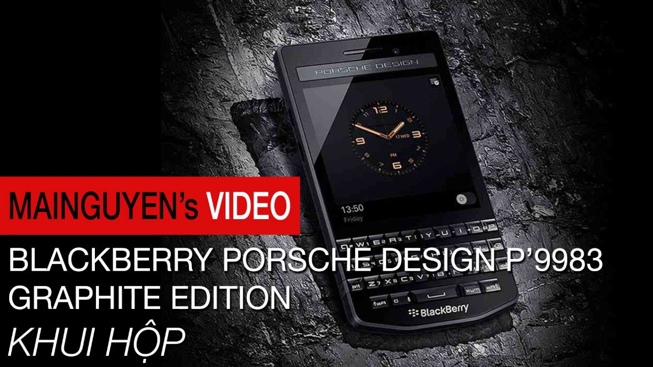 Blackberry Porsche Design P'9982