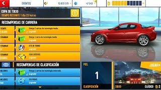 Asphalt 8 - Mazda RX8 (Tokyo & traffic) 1:38.340