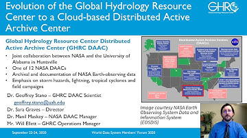 Evolution of the Global Hydrology Resource Center to a Cloud-based Distributed Active Archive Center