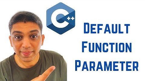 C++ Tutorial for Beginners - Default Function Parameter