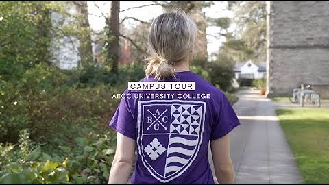 Take a tour of our AECC University College campus