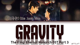 Kim Jong Wan 'Gravity' lyrics (The King: Eternal Monarch OST Part 3)