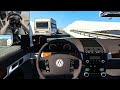 Euro Truck Simulator 2 - Volkswagen Touareg 7L [Steering wheel gameplay]