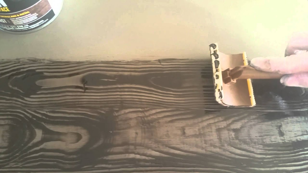 Make Woodgrain Paper Using Waverly Wax Paint - 10 Minute Tutorial 