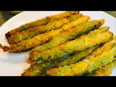 CRISPY FRIED GREEN BEANS recipe