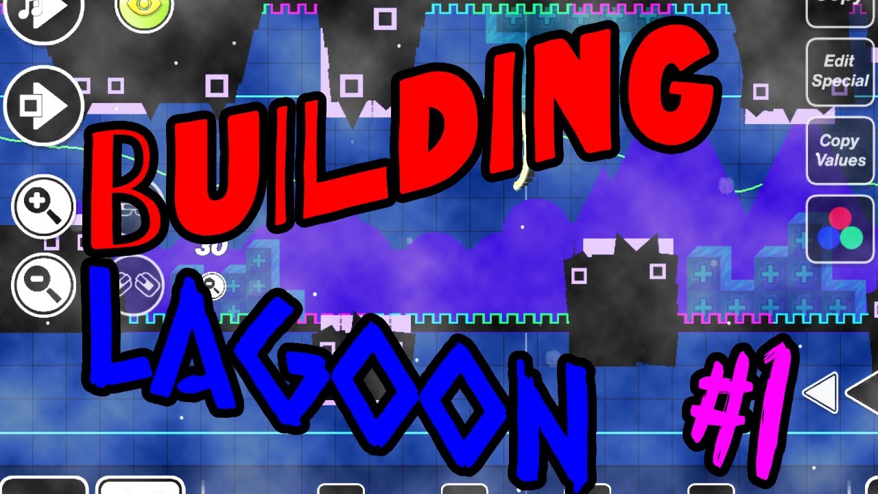 BUILDING LAGOON | GEOMETRY DASH LEVEL REQUESTS - YouTube