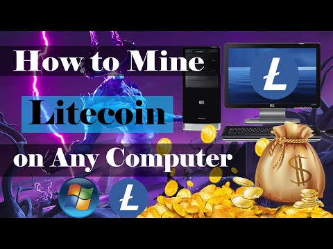 How to Mine Litecoin on Any Computer | Earn Free $Ltc Coin on Windows | Free Litecoin Mining