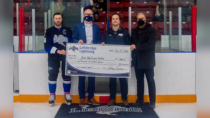 Charity Hockey Game Brings In Money For Jack Ady Cancer Centre - January 17, 2022 - Micah Quinn