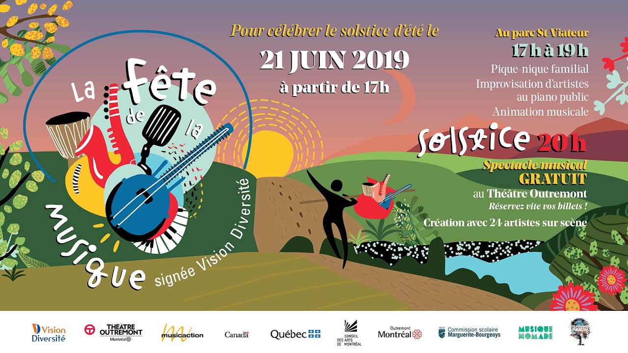 La Fête de la Musique signée Vision Diversité - 21 juin dès 17h