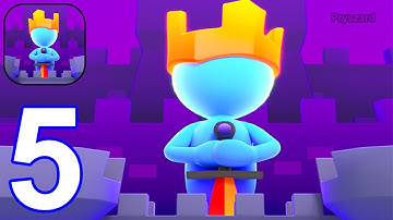 King or Fail - Castle Takeover - Gameplay Walkthrough Part 5 Stick Army Commander Castle Defense