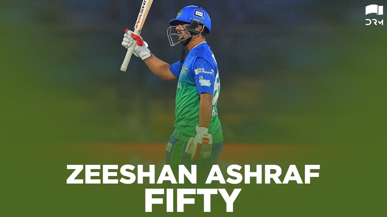 Zeeshan Ashraf Fifty | HBL PSL 2020 | MB2T