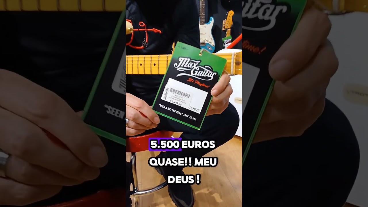 Guitarra Fender Stratocaster de R$30.000 !!!