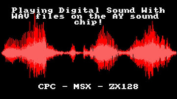 Playing Digital Sound with WAV on the AY soundchip! - Learn Z80 Assembly Lesson P35