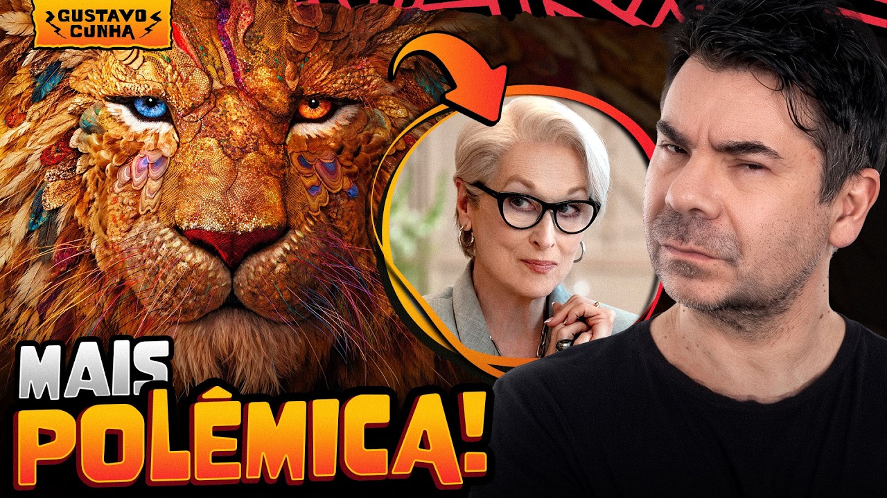 POLÊMICA em NÁRNIA - LEÃO com VOZ da MARYL STREEP | POR QUÊ?