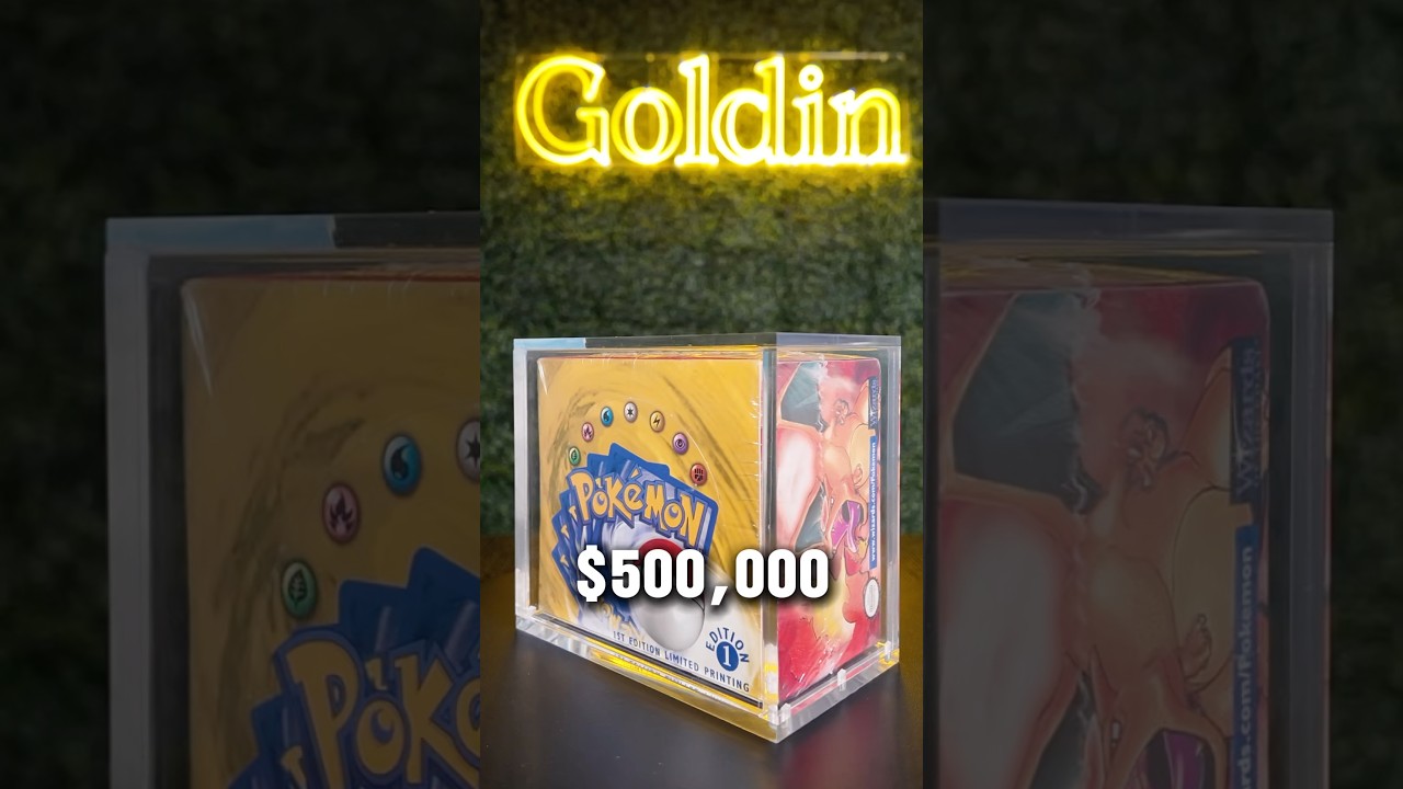 The World's Most Expensive Vintage Pokemon Booster Box! - YouTube