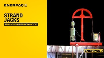 Strand Jacks Hydraulic Lifting System