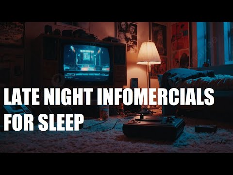 Vintage Late Night Infomercials for Sleep