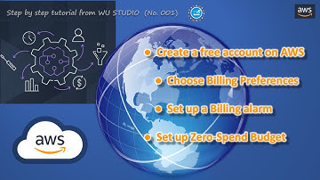 Create a free tier AWS account, set up AWS billing alarm and Zero Spend AWS Budgets - step by step