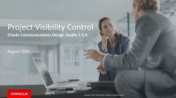Oracle Communications Design Studio 734 Project Visibility Control