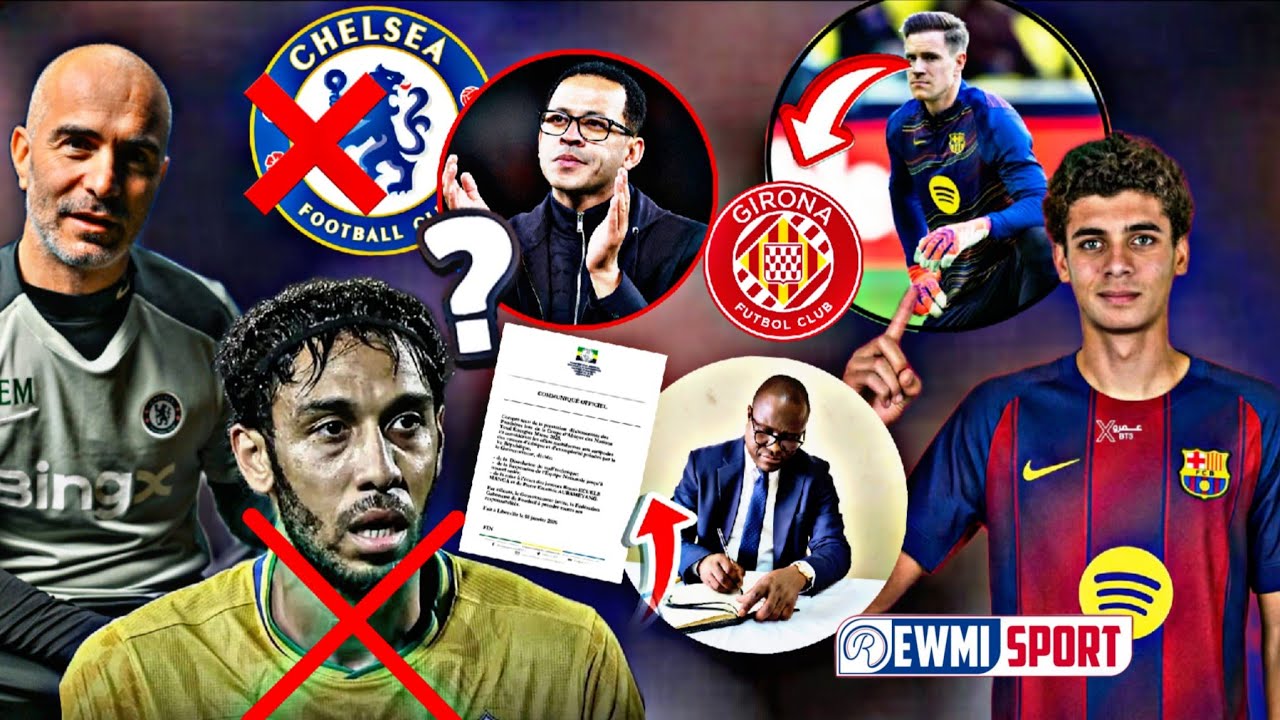 🚨c'est fini maresca - chelsea,  barca signe hamza , Gabon dissoudre, attention ⚠️ article 14 et 15 