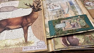 The Forest - Altered File Folder Folio Junk Journal - Part 5