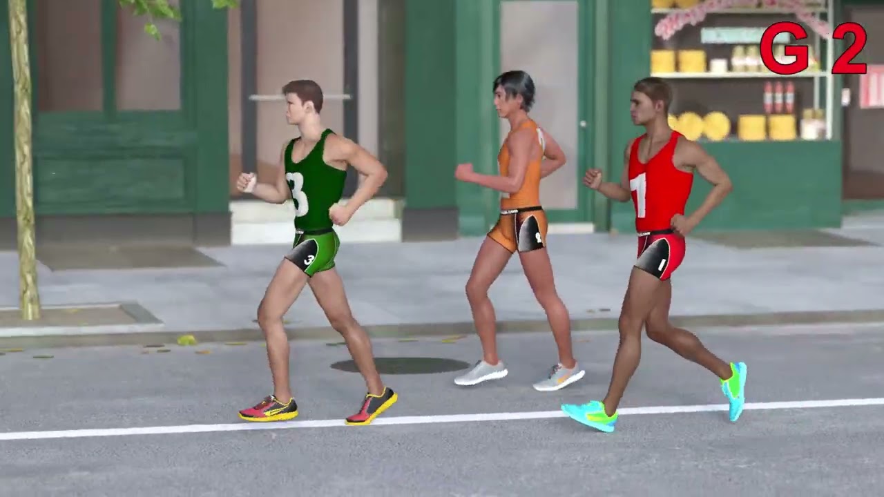 Race Walking Officials Test YouTube